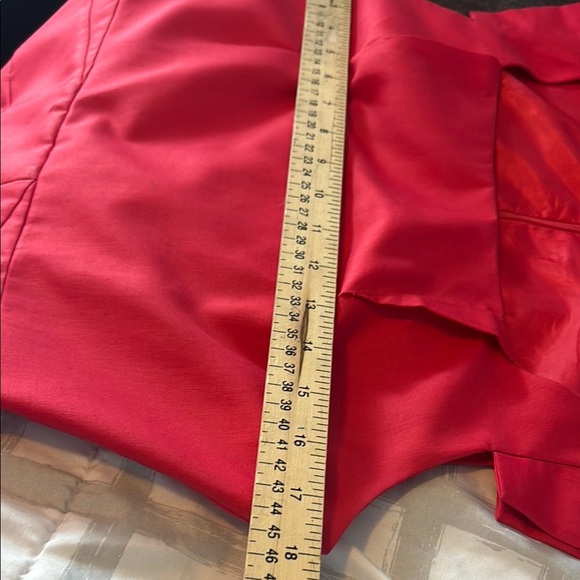 Forever 21 Red Sleeveless Sheath Dress Square Neck Mini - Picture 9 of 11